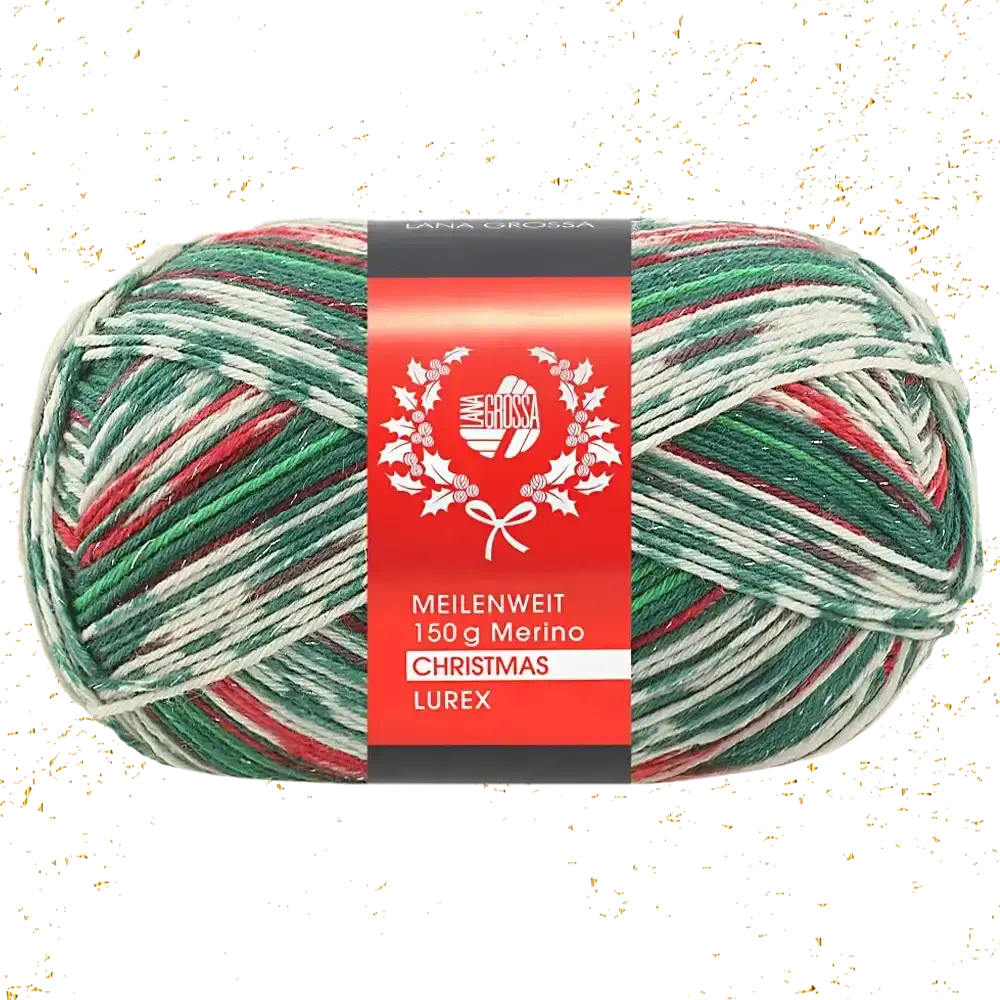 #Farbe_Lana Grossa Meilenweit 150 Merino Christmas 2025 | 635