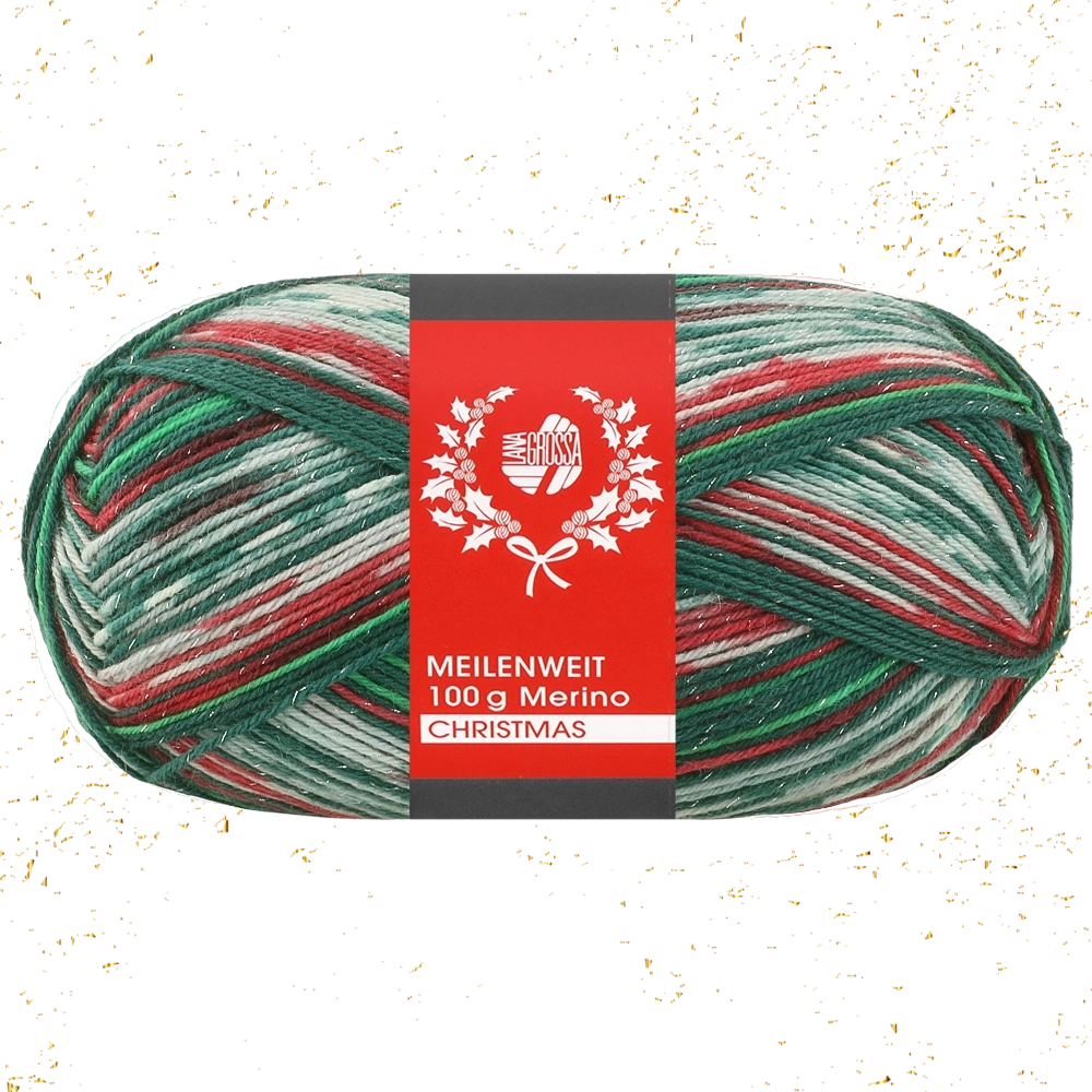 #Farbe_Lana Grossa Meilenweit 100 Merino Christmas 2025 | 6804