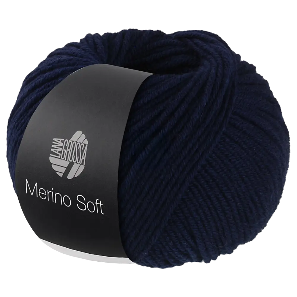 #Farbe_Lana Grossa Merino Soft | 06 Nachtblau