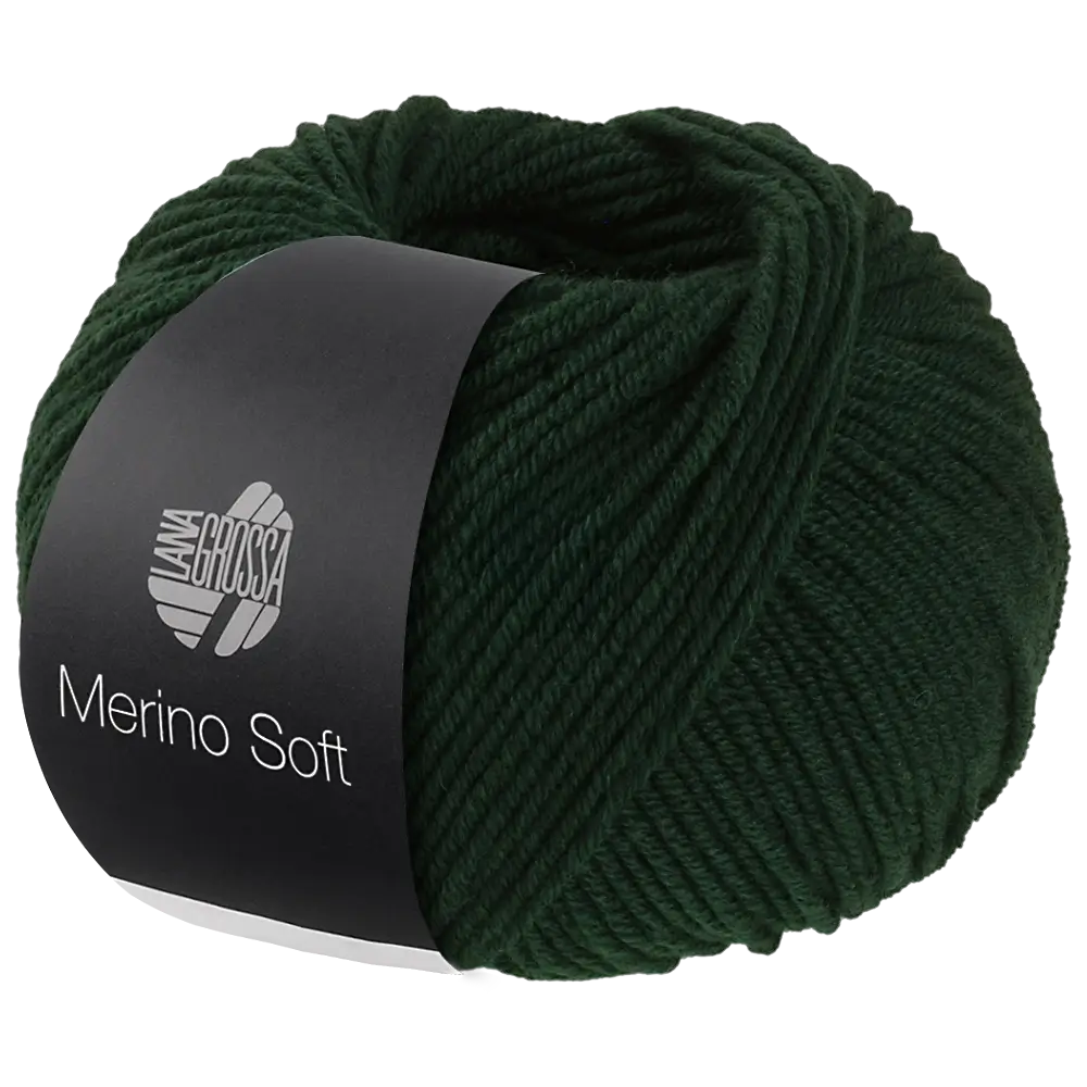 #Farbe_Lana Grossa Merino Soft | 15 Dunkelgrün