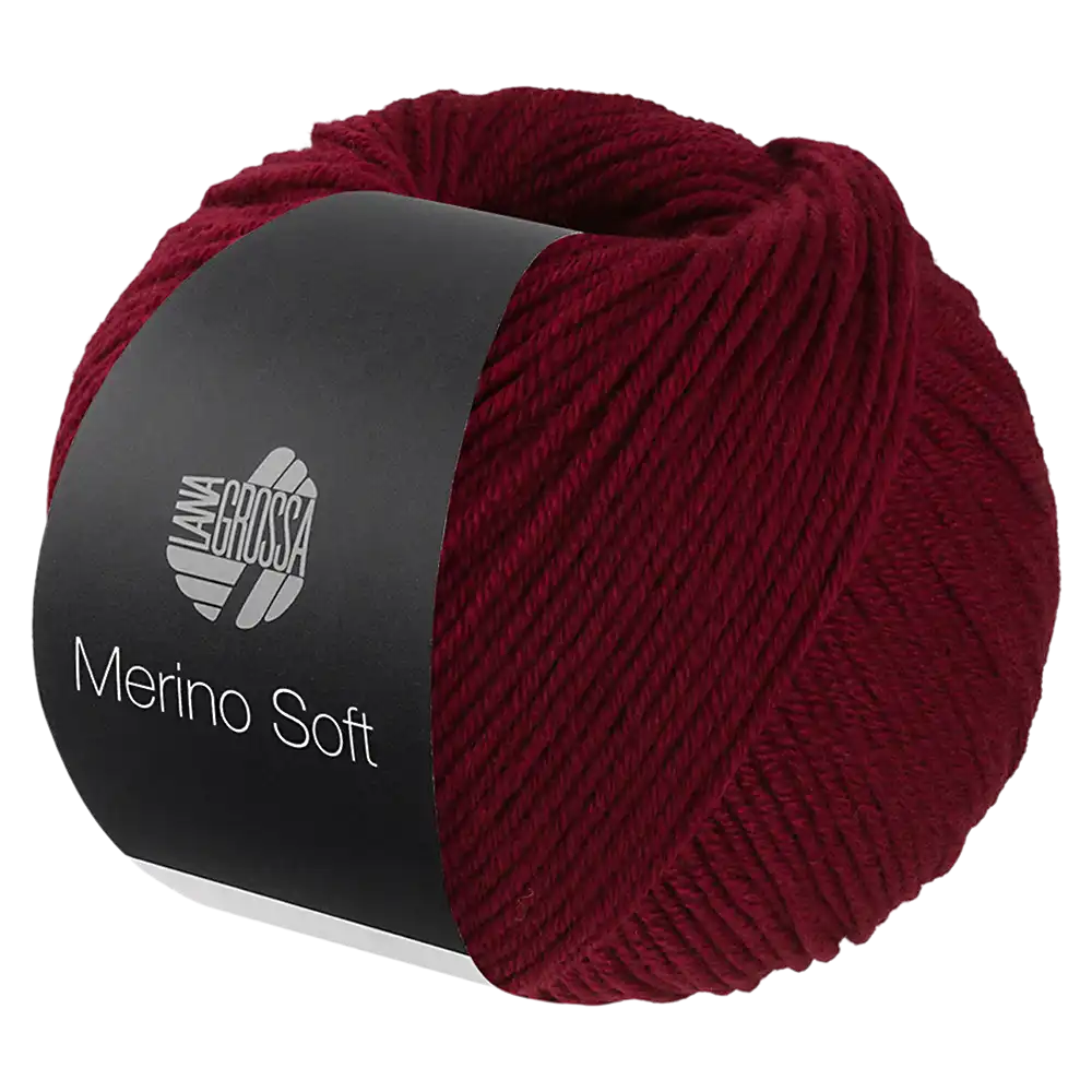 #Farbe_Lana Grossa Merino Soft | 24 Burgund