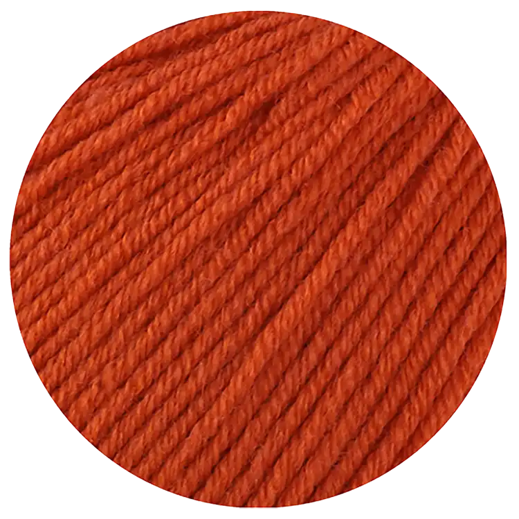 #Farbe_Lana Grossa Merino Soft | 25 Rostrot