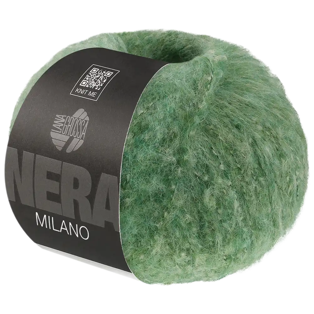 #Farbe_Lana Grossa Milano | 07 Grün meliert