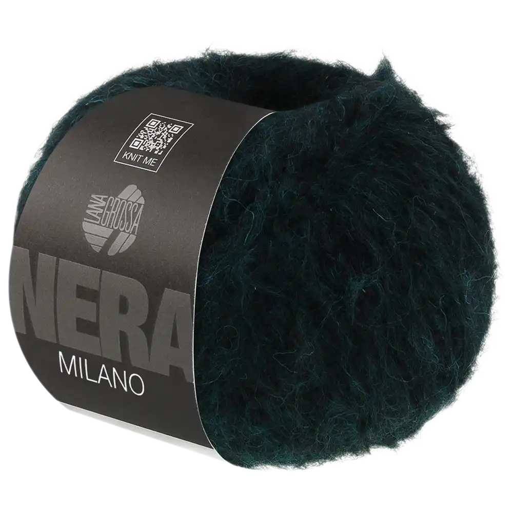 #Farbe_Lana Grossa Milano | 08 Schwarzgrün