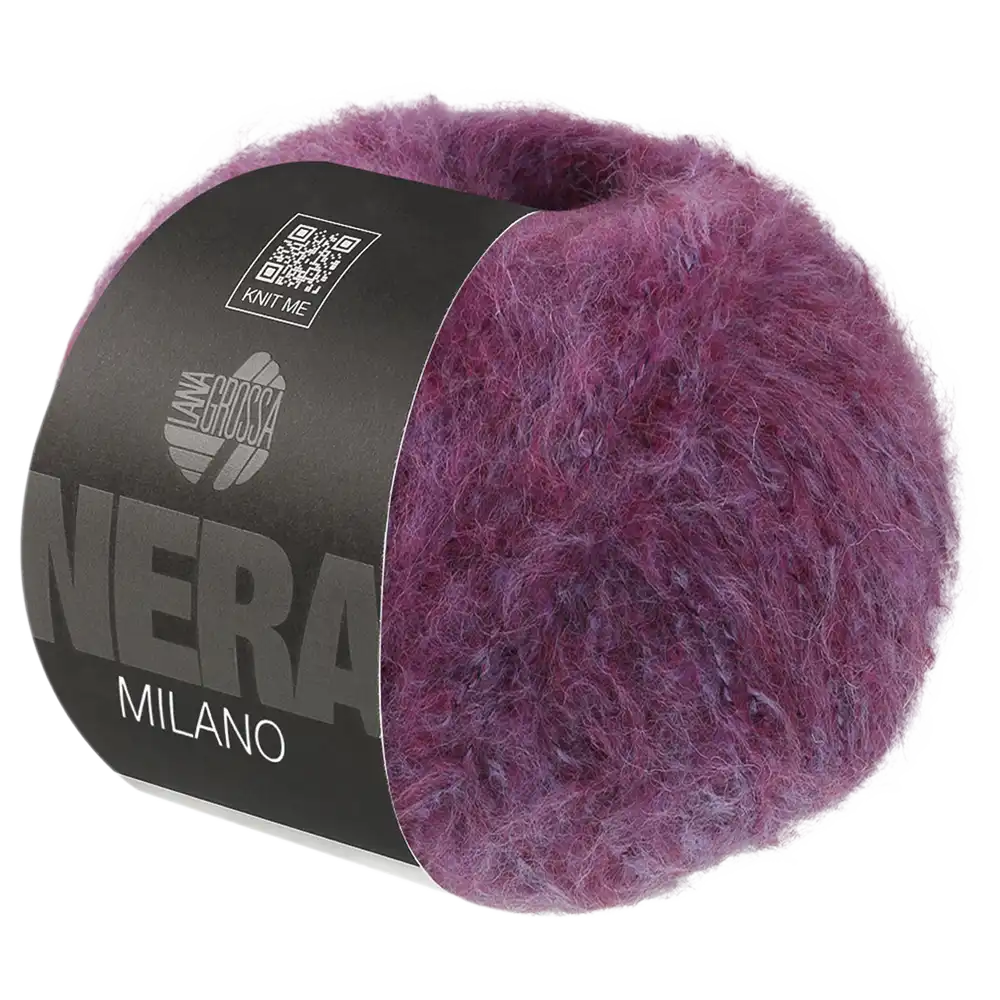 #Farbe_Lana Grossa Milano | 16 Violett meliert