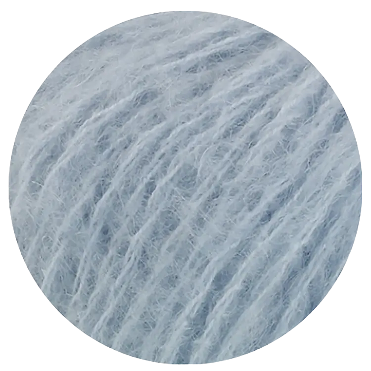#Farbe_Lana Grossa Mohair di Gio | 10 Pastellblau