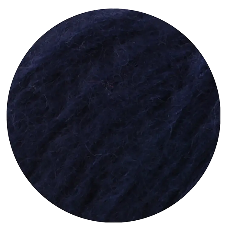 #Farbe_Lana Grossa Mohair di Gio | 11 Dunkelblau