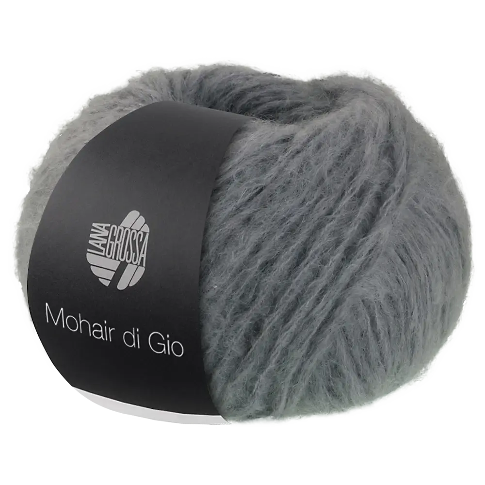 #Farbe_Lana Grossa Mohair di Gio | 15 Grau