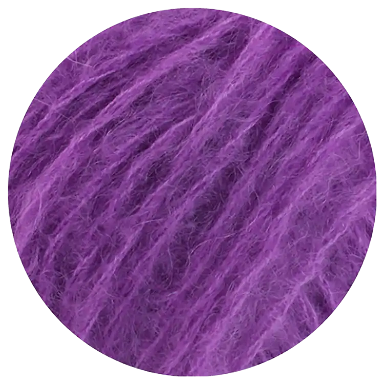 #Farbe_Lana Grossa Mohair di Gio | 17 Violett