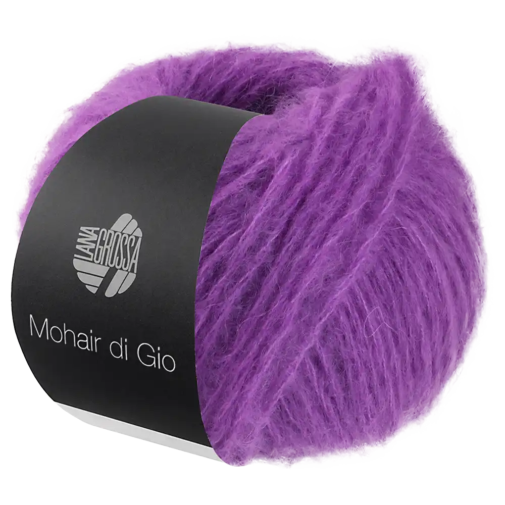 #Farbe_Lana Grossa Mohair di Gio | 17 Violett