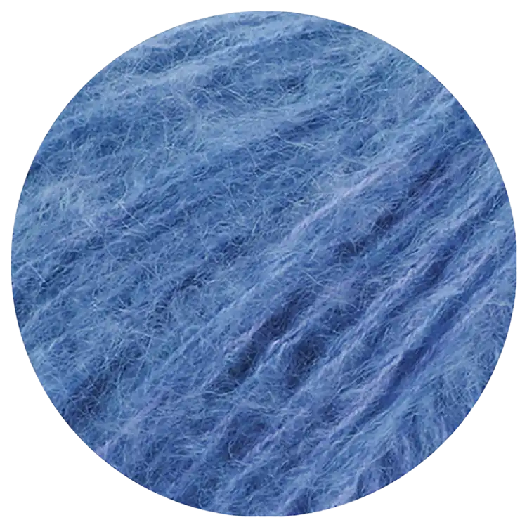 #Farbe_Lana Grossa Mohair di Gio | 22 Himmelblau