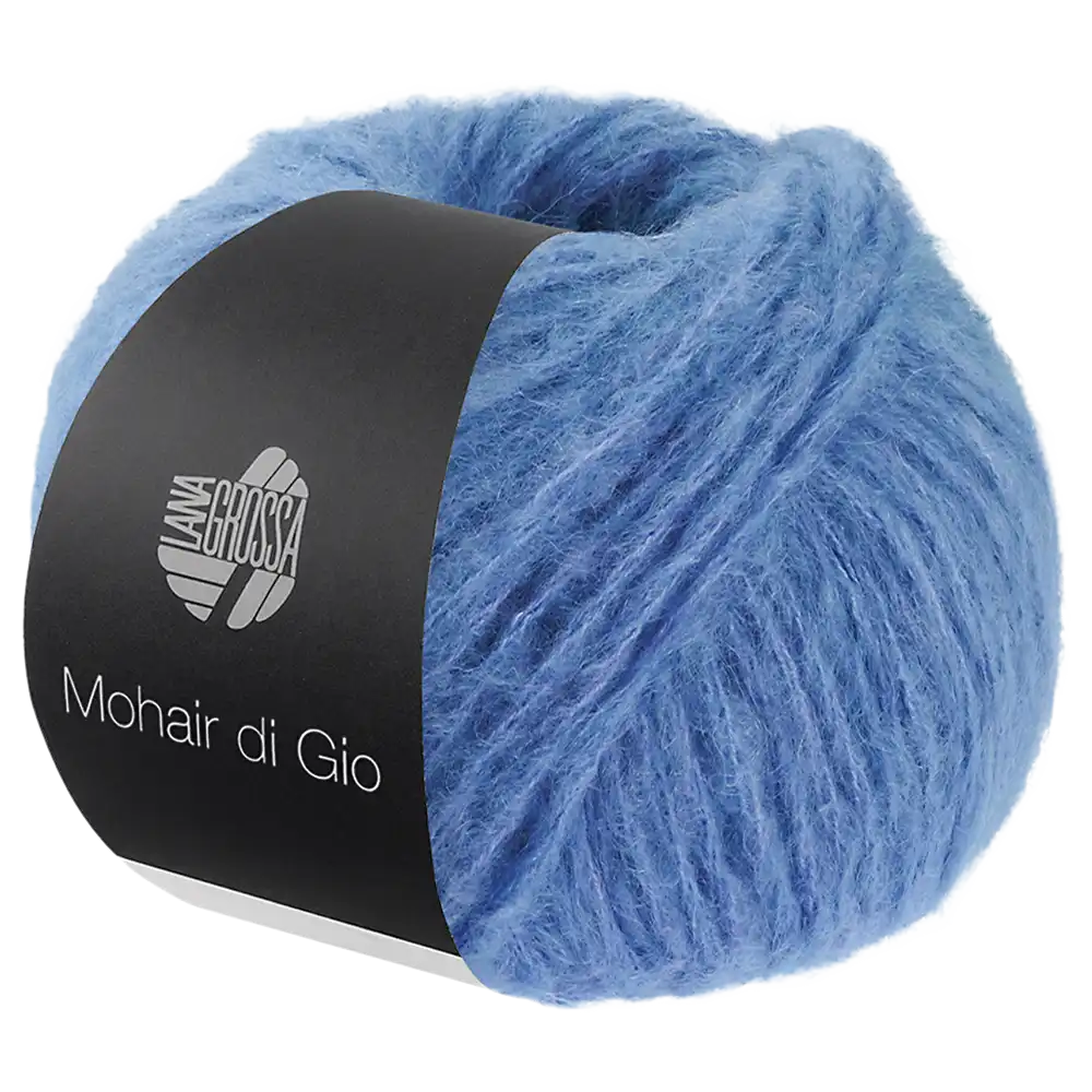 #Farbe_Lana Grossa Mohair di Gio | 22 Himmelblau