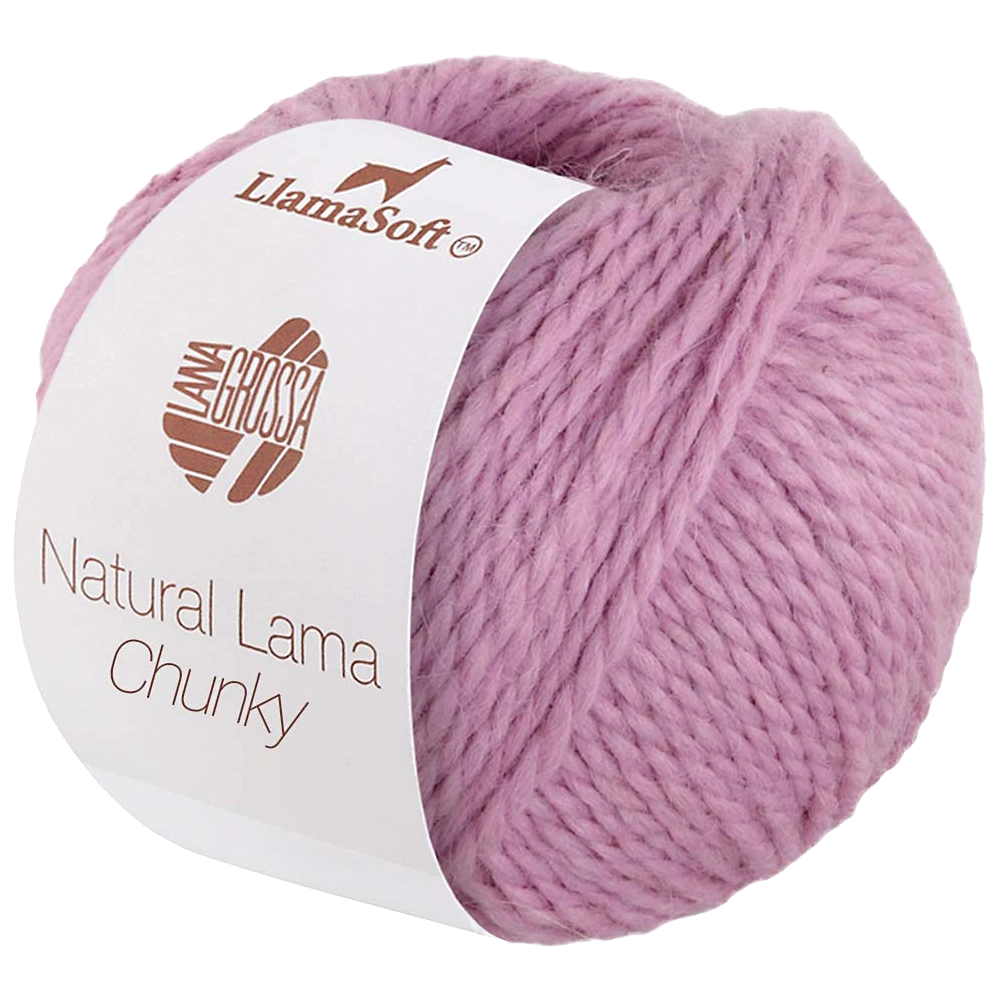 #Farbe_Lana Grossa Natural Lama Chunky | 02 Fliederrosa