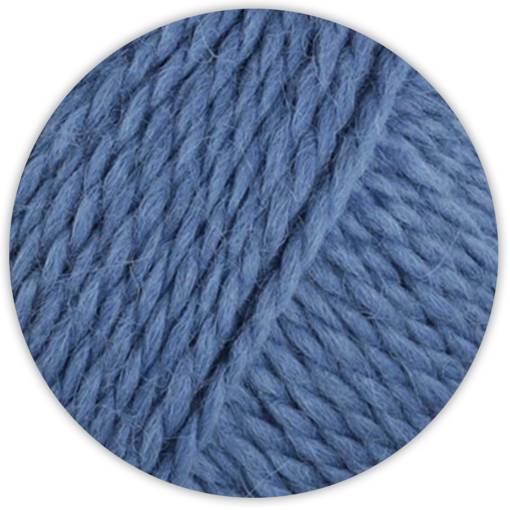 #Farbe_Lana Grossa Natural Lama Chunky | 05 Taubenblau