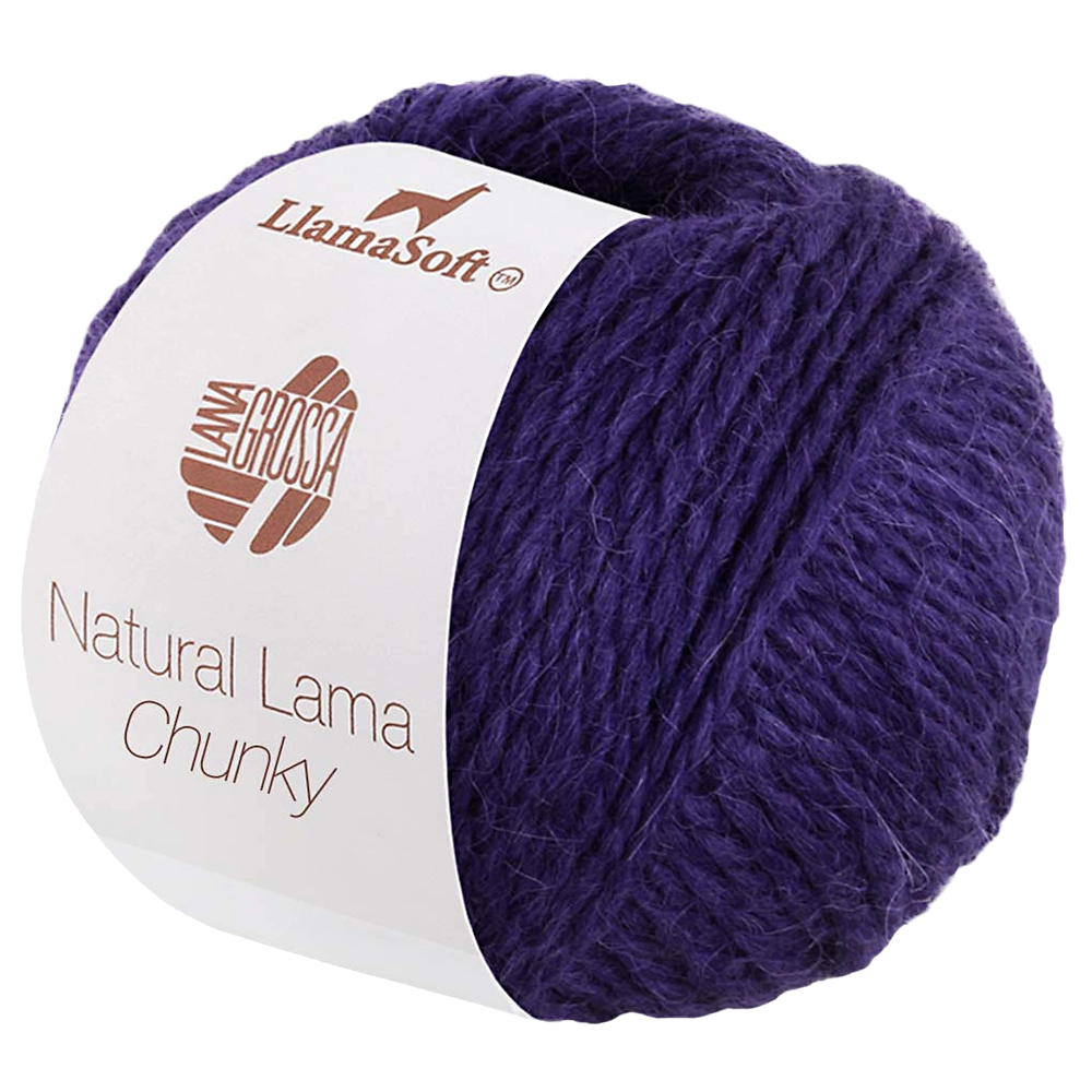 #Farbe_Lana Grossa Natural Lama Chunky | 06 Marine