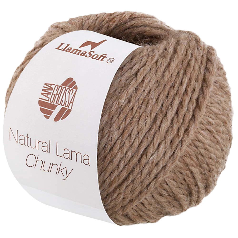 #Farbe_Lana Grossa Natural Lama Chunky | 11 Camel