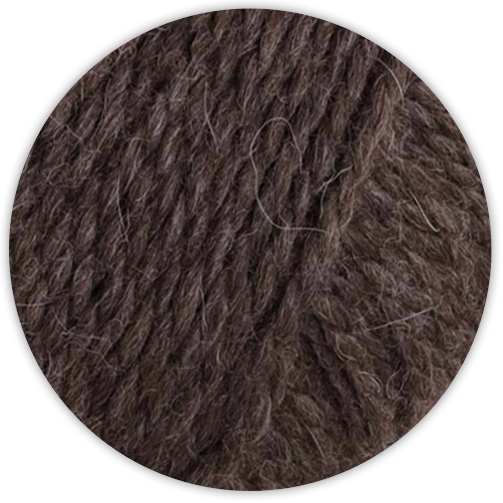 #Farbe_Lana Grossa Natural Lama Chunky | 14 Graubraun