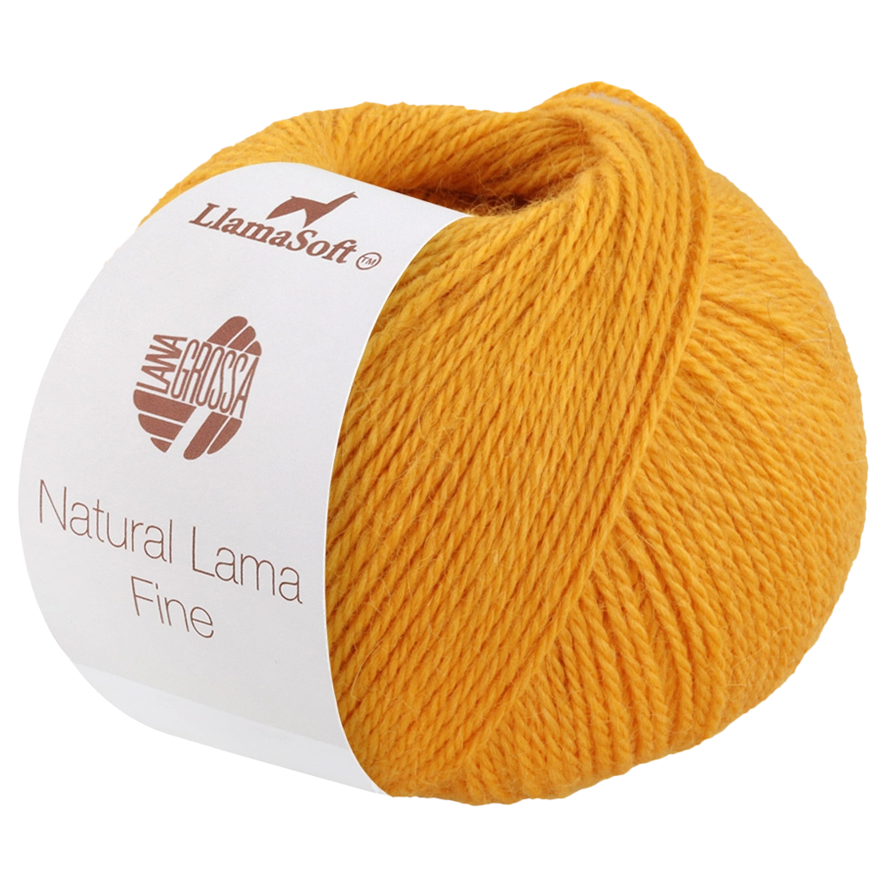 #Farbe_Lana Grossa Natural Lama Fine | 101 Gelb