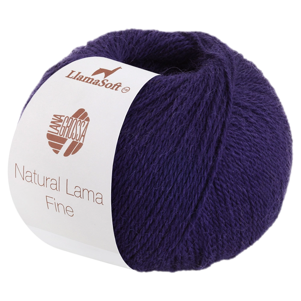 #Farbe_Lana Grossa Natural Lama Fine | 106 Marine