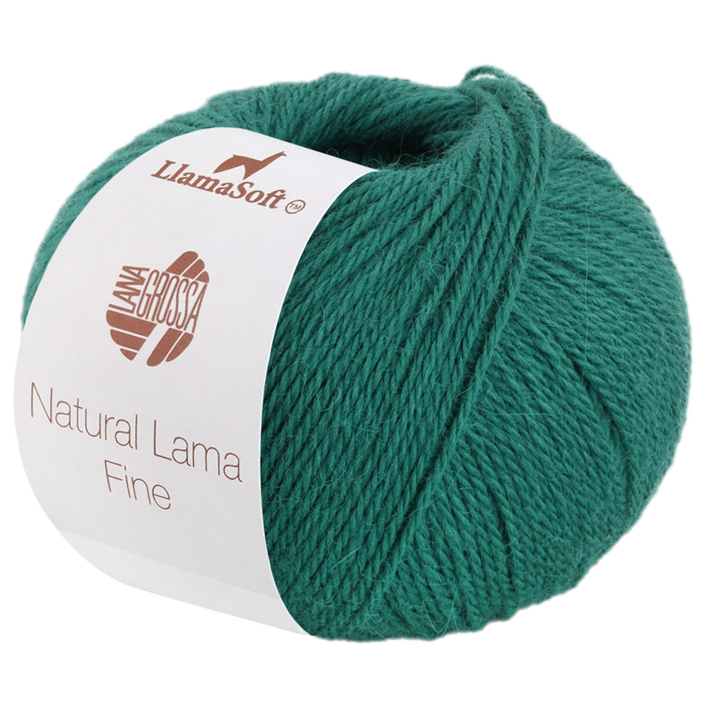 #Farbe_Lana Grossa Natural Lama Fine | 107 Türkisblau