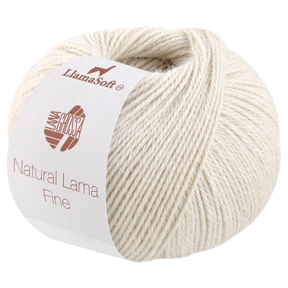 #Farbe_Lana Grossa Natural Lama Fine | 109 Natur