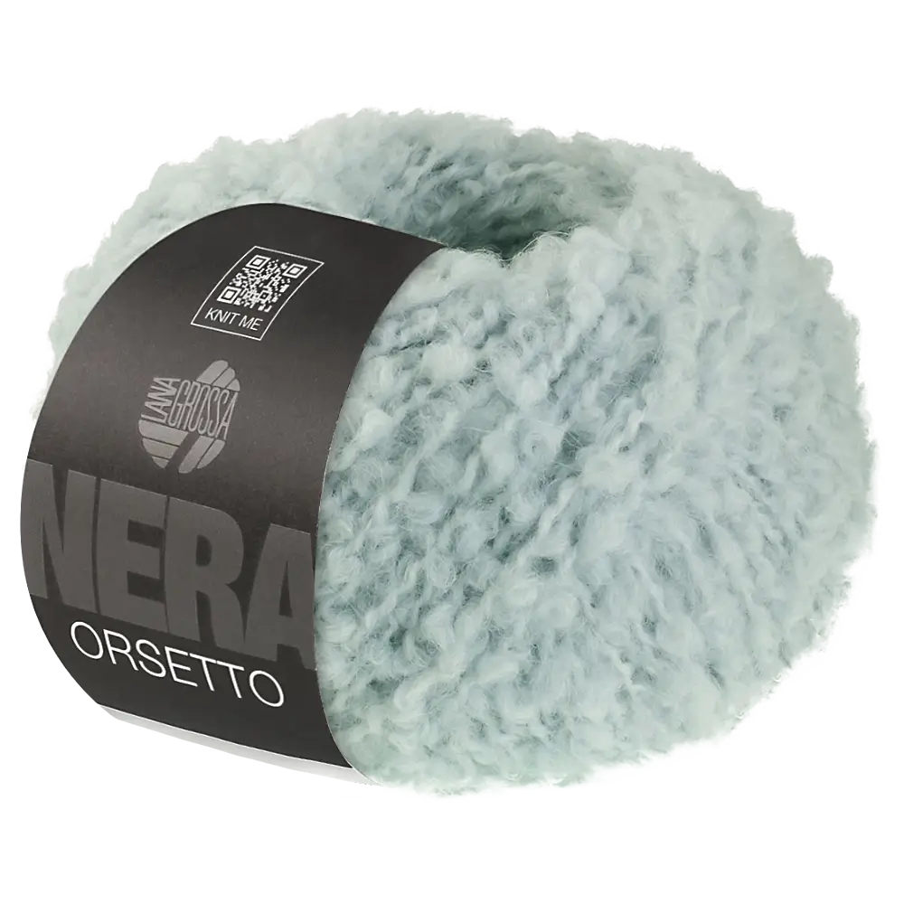 #Farbe_Lana Grossa Orsetto | 01 Weißblau