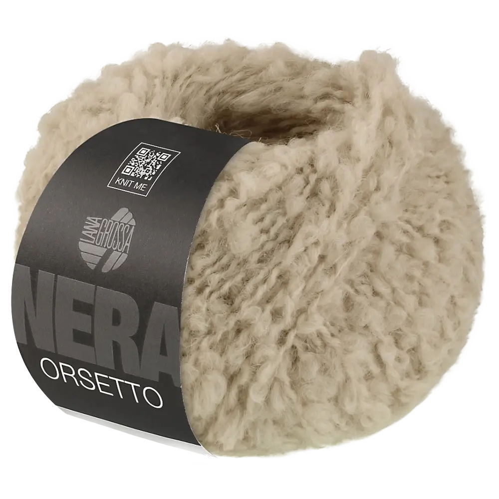 #Farbe_Lana Grossa Orsetto | 07 Grège