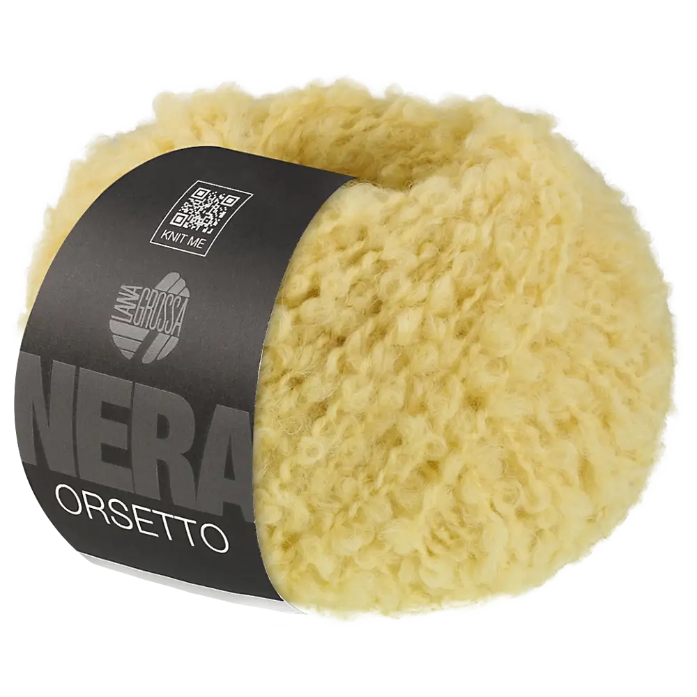#Farbe_Lana Grossa Orsetto | 08 Gelb