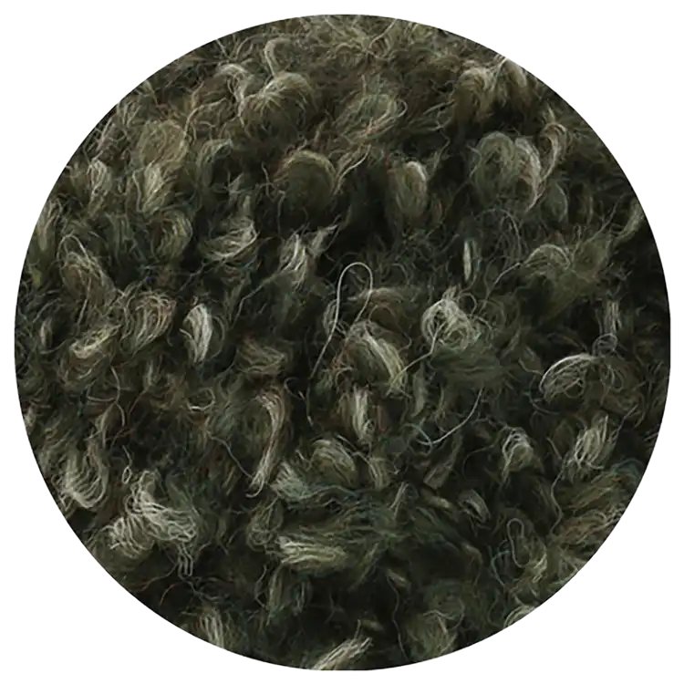 #Farbe_Lana Grossa Orsetto | 108 Waldgrün-Graugrün