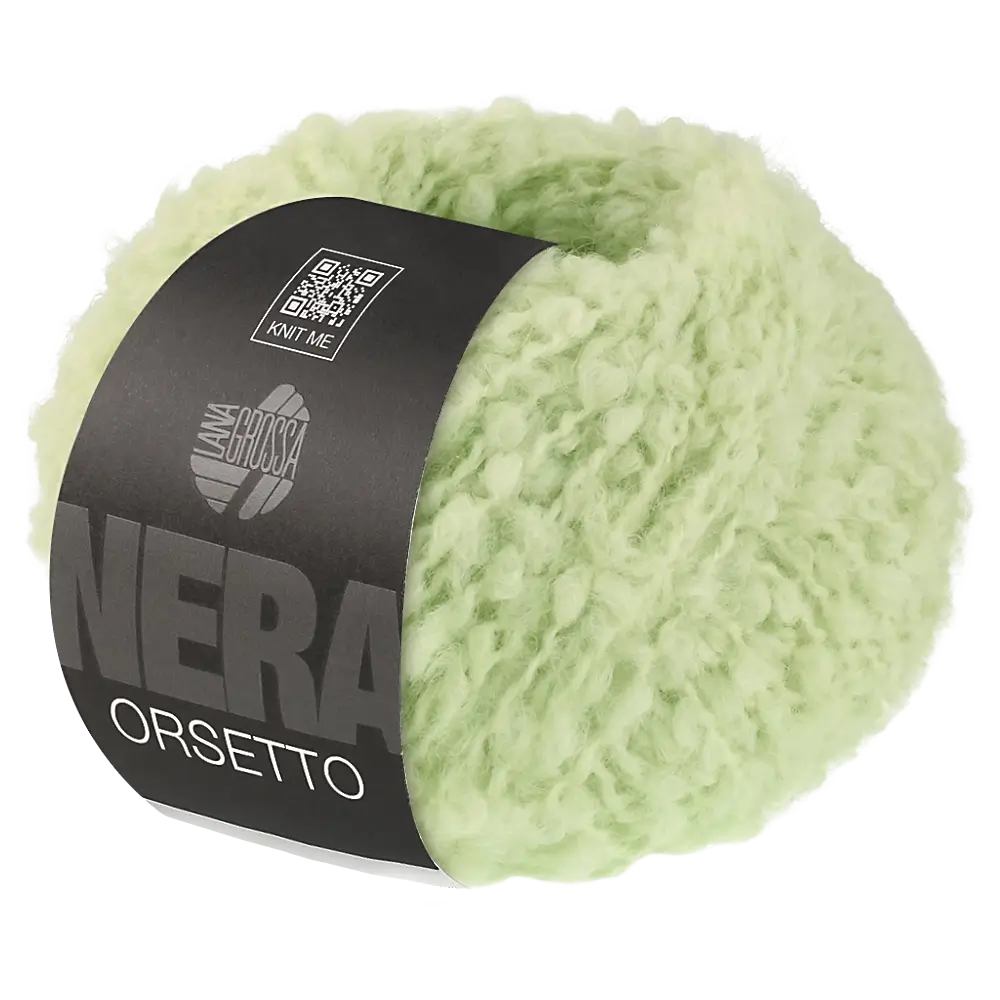 #Farbe_Lana Grossa Orsetto | 10 Weißgrün
