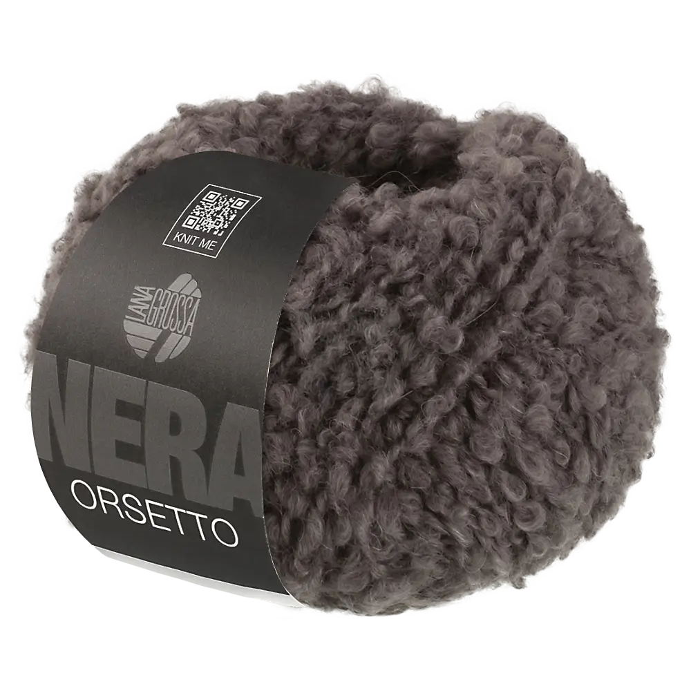 #Farbe_Lana Grossa Orsetto | 11 Graubraun