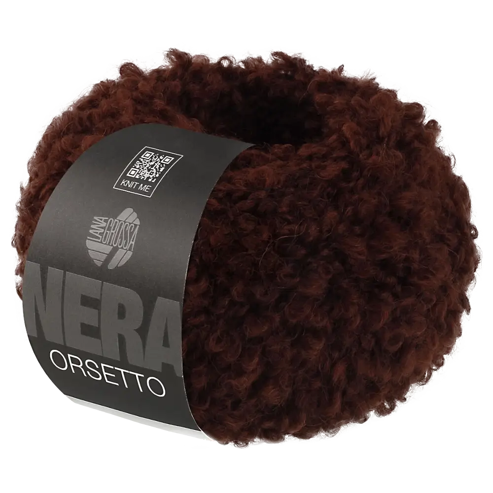 #Farbe_Lana Grossa Orsetto | 12 Schokobraun