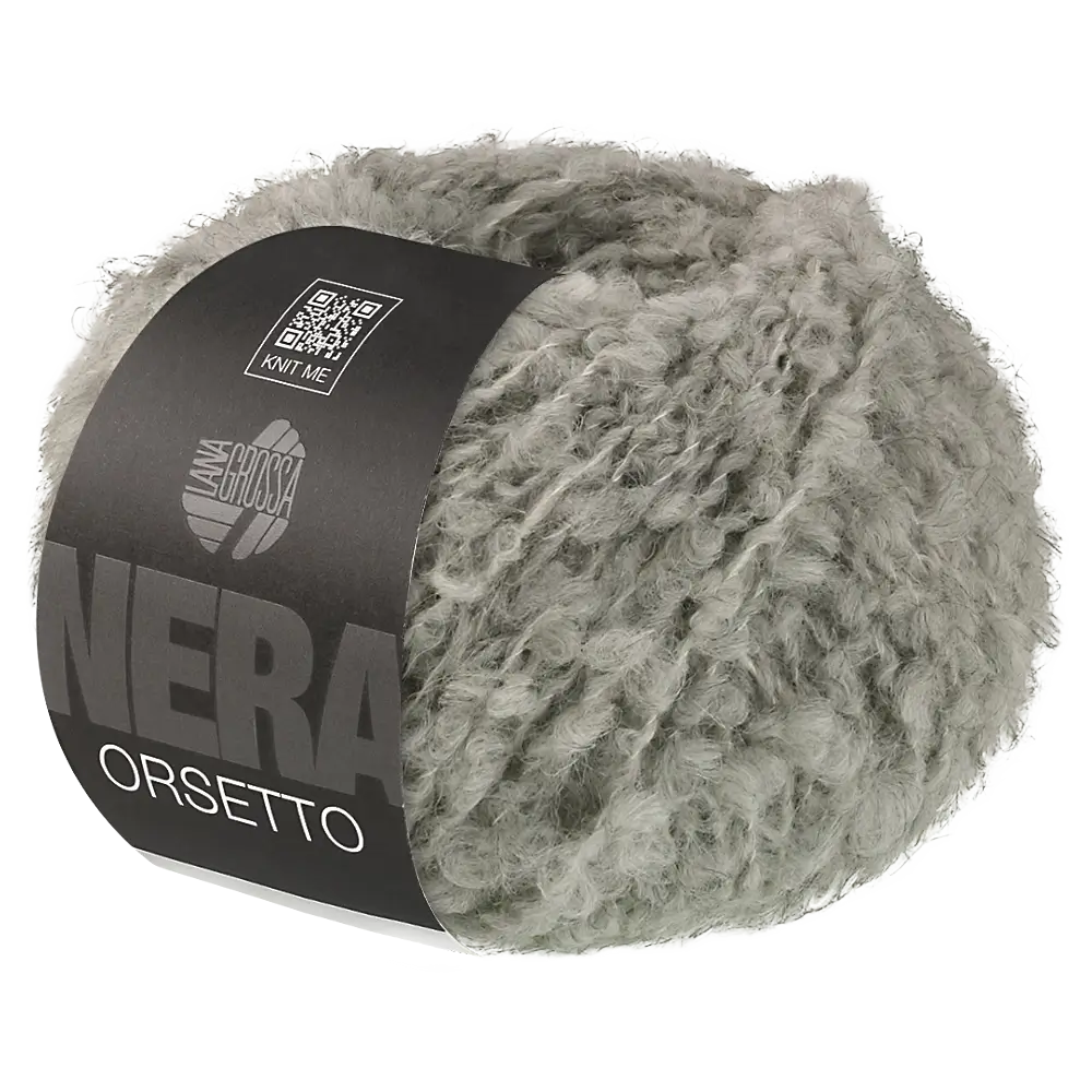 #Farbe_Lana Grossa Orsetto | 14 Hellgrau