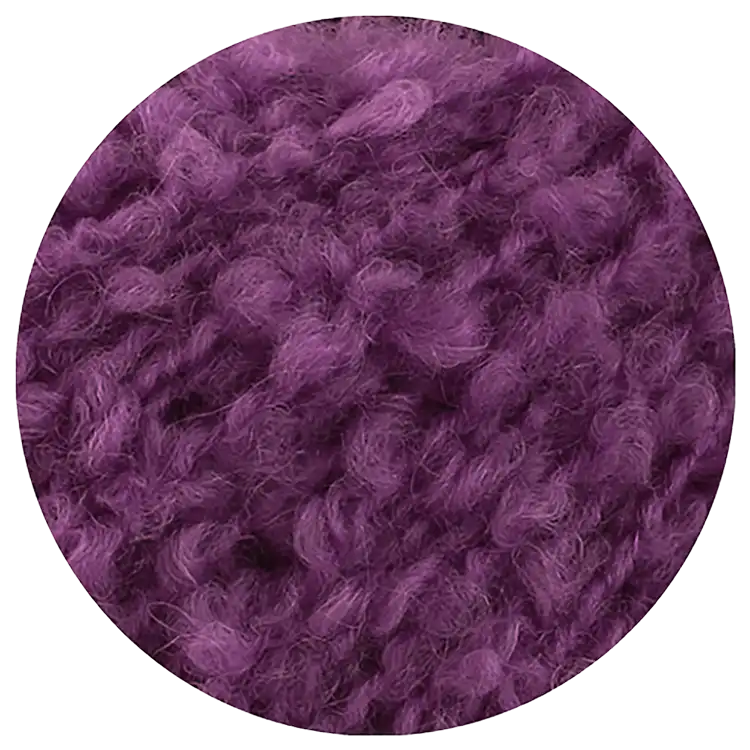 #Farbe_Lana Grossa Orsetto | 20 Pflaumenblau