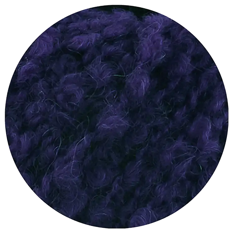 #Farbe_Lana Grossa Orsetto | 21 Dunkelviolett