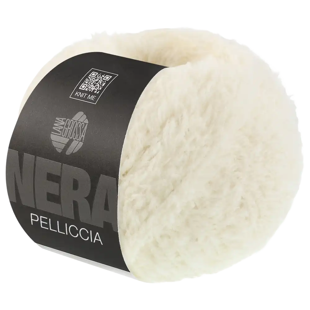 #Farbe_Lana Grossa Pelliccia | 01 Creme
