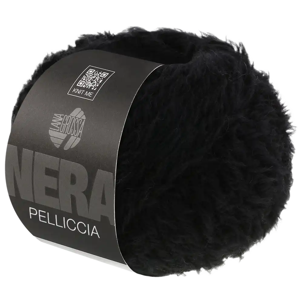 #Farbe_Lana Grossa Pelliccia | 06 Schwarz