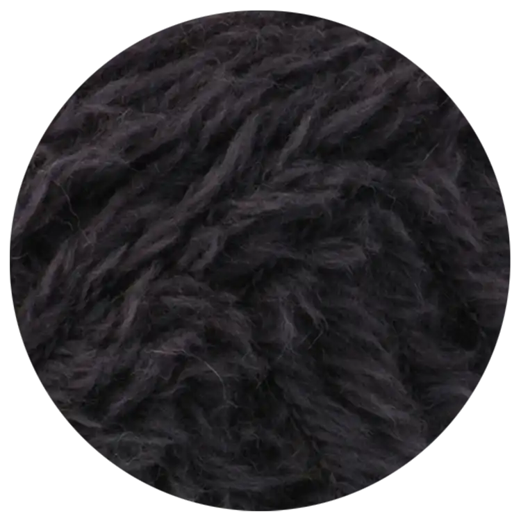 #Farbe_Lana Grossa Pelliccia | 07 Dunkelgrau