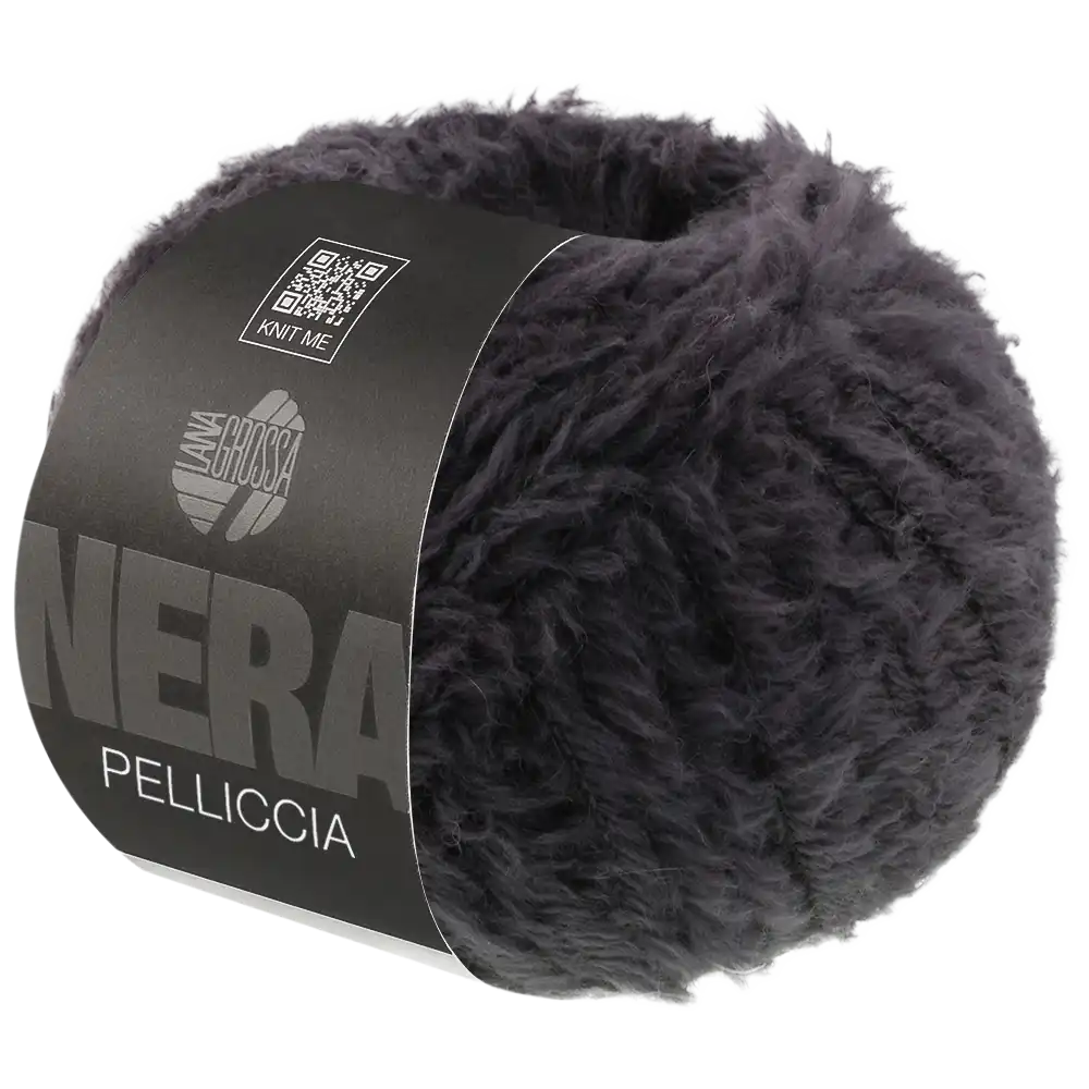 #Farbe_Lana Grossa Pelliccia | 07 Dunkelgrau