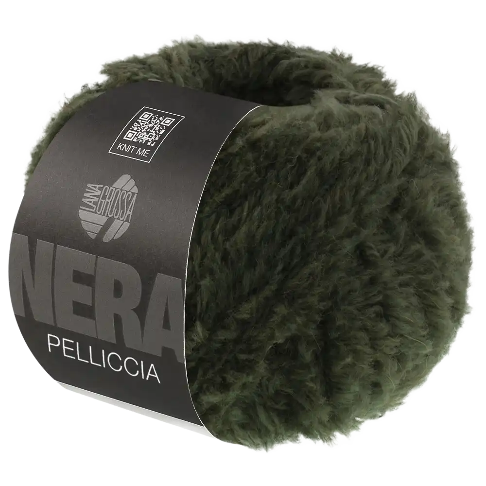 #Farbe_Lana Grossa Pelliccia | 11 Waldgrün