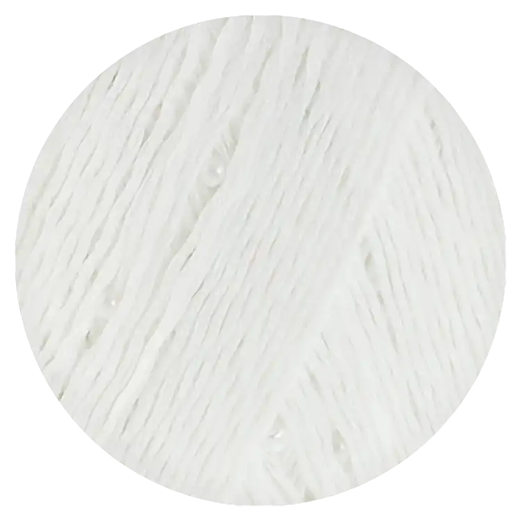 #Farbe_Lana Grossa Perlina | 01 Weiß