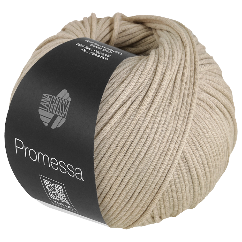 #Farbe_Lana Grossa Promessa | 15 Graubeige