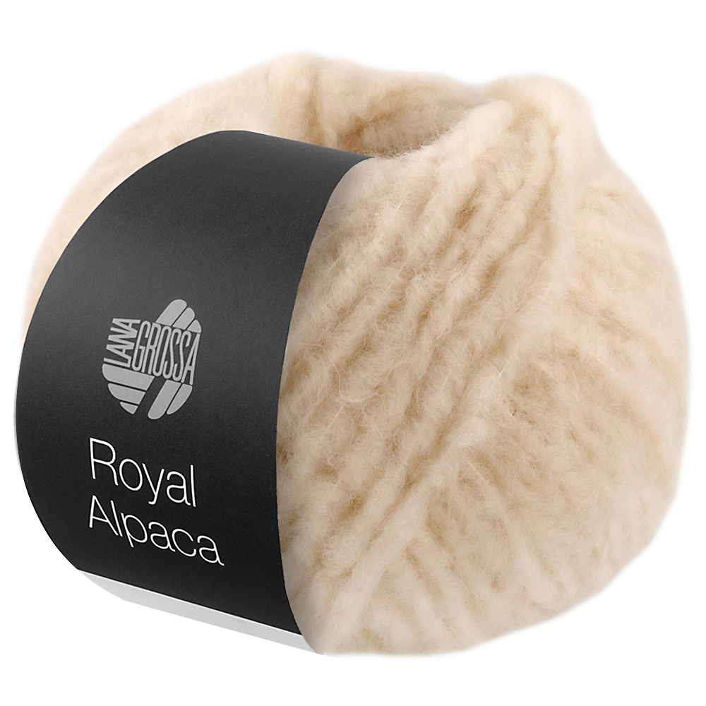 #Farbe_Lana Grossa Royal Alpaca | 02 Hellbeige