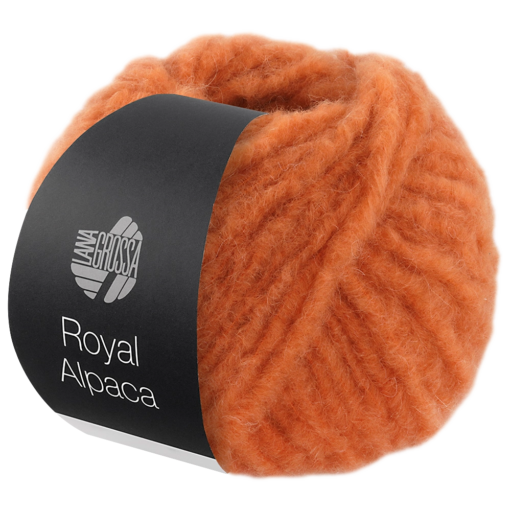 #Farbe_Lana Grossa Royal Alpaca | 04 Orange