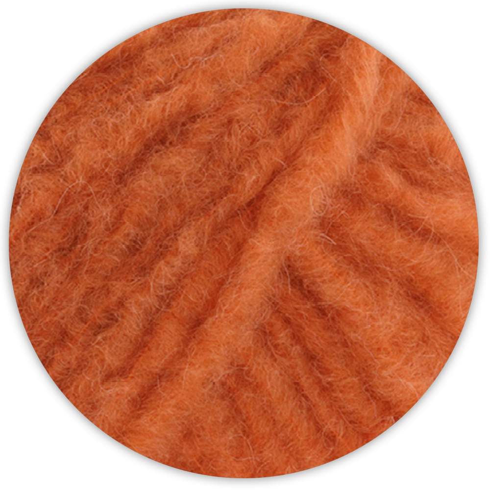 #Farbe_Lana Grossa Royal Alpaca | 04 Orange