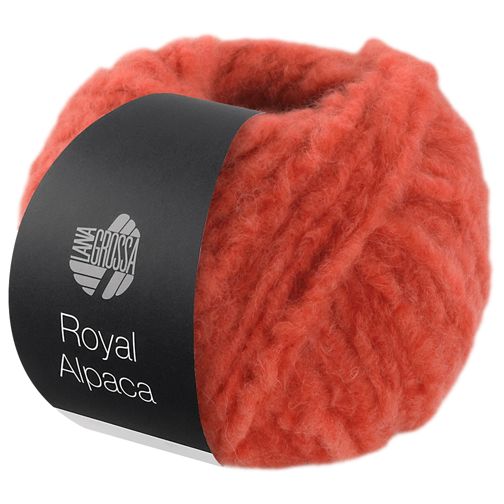 #Farbe_Lana Grossa Royal Alpaca | 05 Rostorange