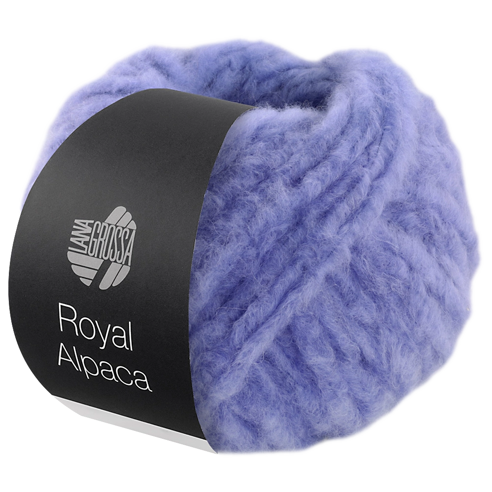 #Farbe_Lana Grossa Royal Alpaca | 08 Lichtblau