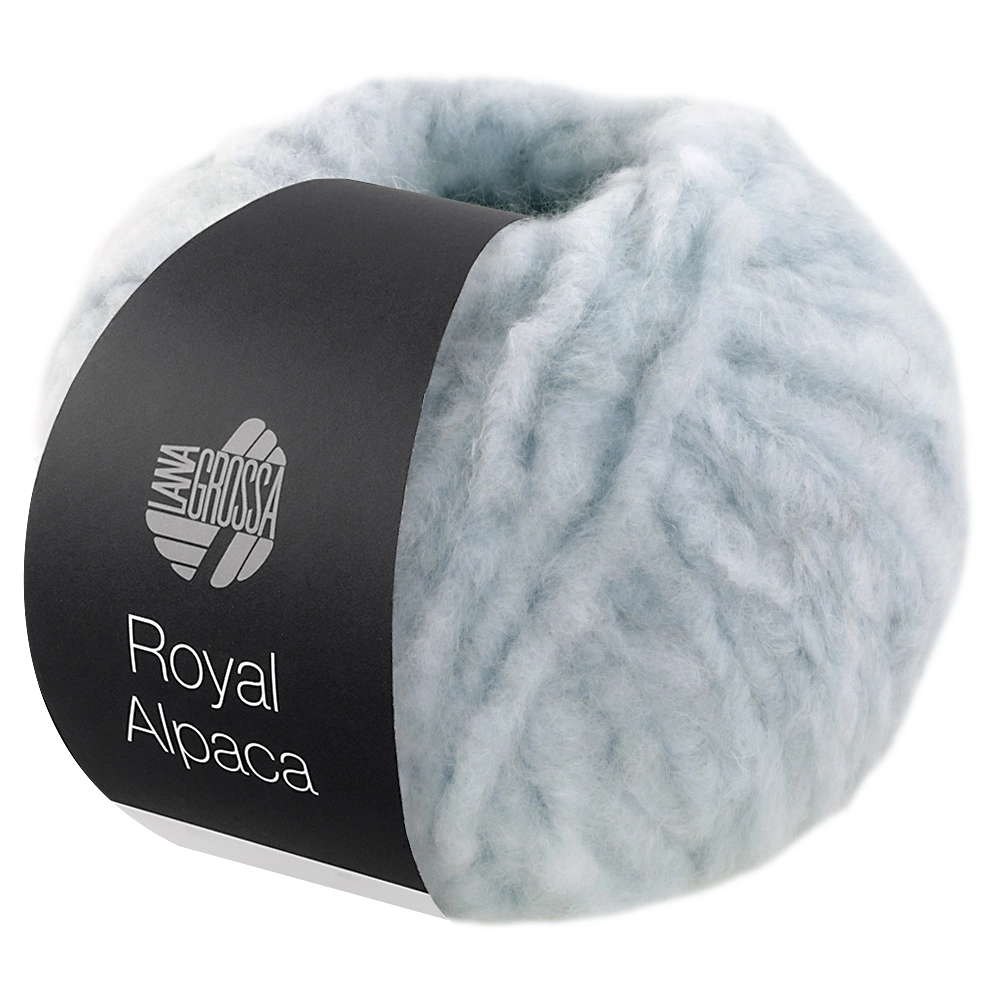 #Farbe_Lana Grossa Royal Alpaca | 09 Eisblau