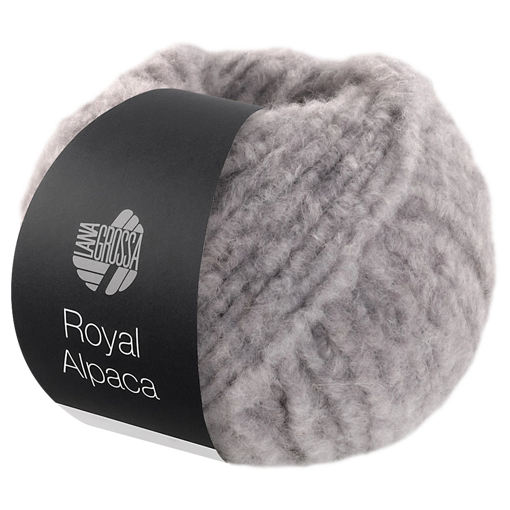 #Farbe_Lana Grossa Royal Alpaca | 10 Hellgrau