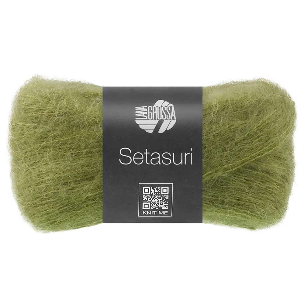 #Farbe_Lana Grossa Setasuri | 82 Oliv